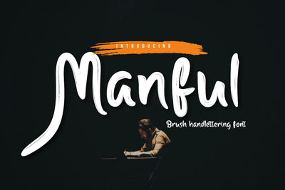 Manful Font twinletter 