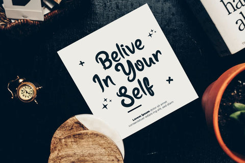 Manful Font twinletter 