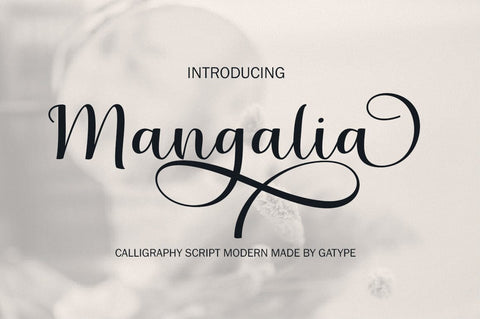 Manggalia Font gatype 