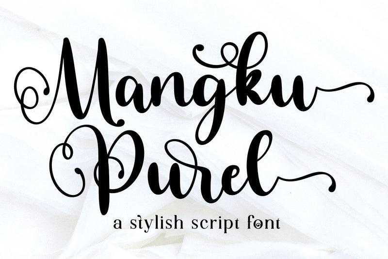 Mangku Purel Font letterbeary 