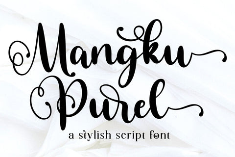 Mangku Purel Font letterbeary 