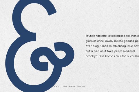 Mango Dream Font Cotton White Studio 