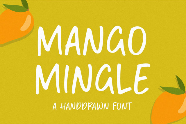 Mango Mingle Font Font Balpirick 