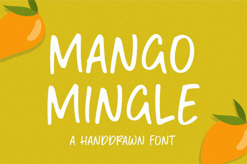 Mango Mingle Font Font Balpirick 
