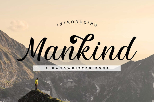 Mankind Font love script 