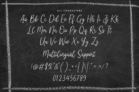 Manlychalk Font Allouse.Studio 