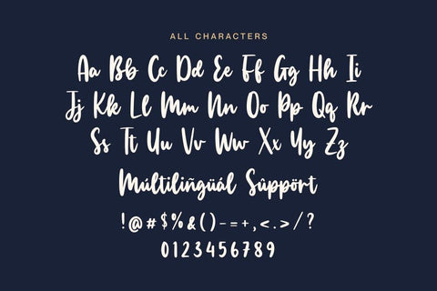 Manlyscript Font Allouse.Studio 