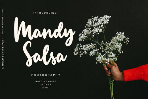 Manlyscript Font Allouse.Studio 