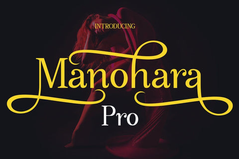 Manohara Family Pro Font arwah studio 