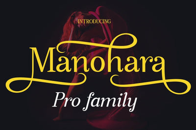 Manohara Family Pro Font arwah studio 