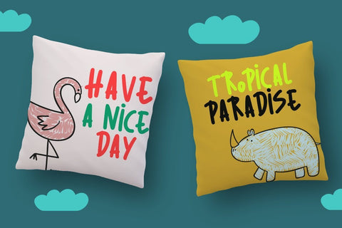 Manoline Fun Children Typeface Font Creatype Studio 