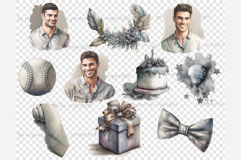 Mans Birthday PNG Files | Dad Sublimation PNG SVG GlamArtZhanna 