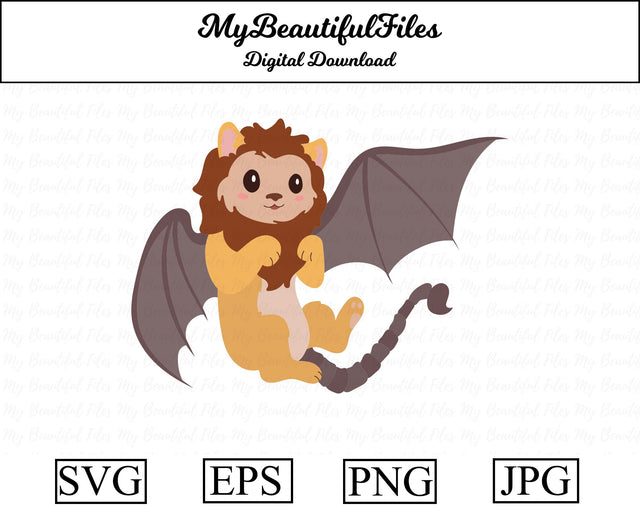 Manticore - Animal SVG MyBeautifulFiles 