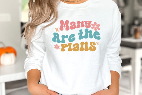 Many are the plans, Christian Quote SVG SVG FiveStarCrafting 