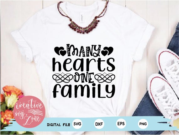 many hearts one family SVG md faruk hossain 