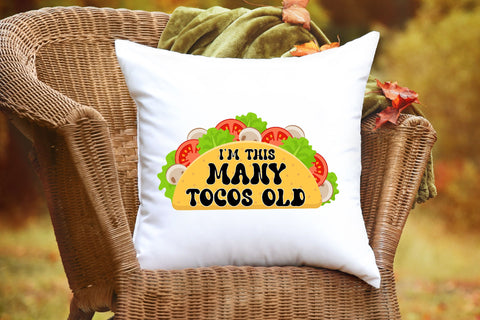 Many Years Old Taco Lovers Sublimation Sublimation Rupkotha 