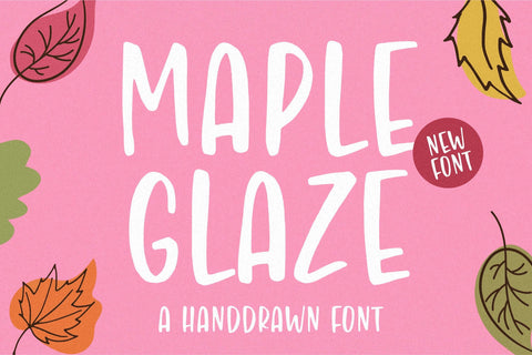 Maple Glaze Font Font Balpirick 