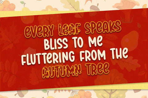 Maple Honey Font Dm Letter Studio 