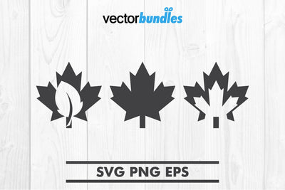 Maple leaf clip art svg SVG vectorbundles 