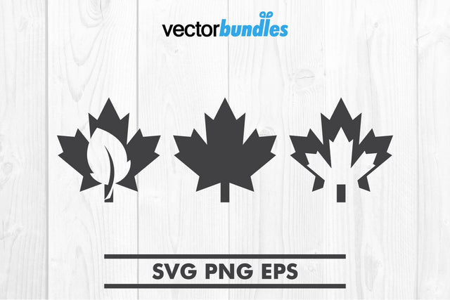 Maple leaf clip art svg SVG vectorbundles 