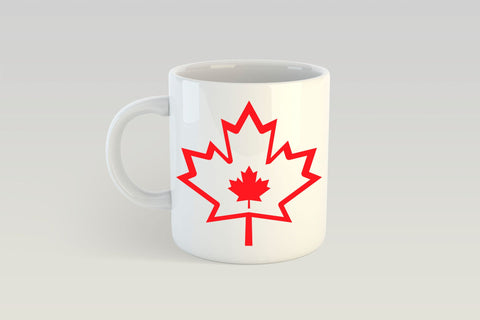 Maple Leaf SVG, Canada Day PNG Sublimation Design, Patriotic PNG Design. Sublimation Elinorka 
