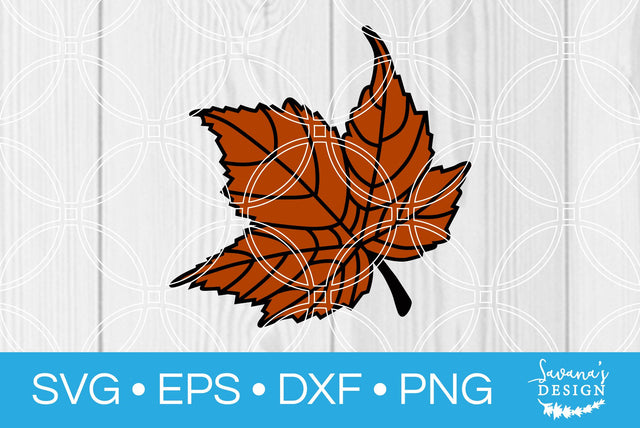 Maple Leaf SVG SavanasDesign 