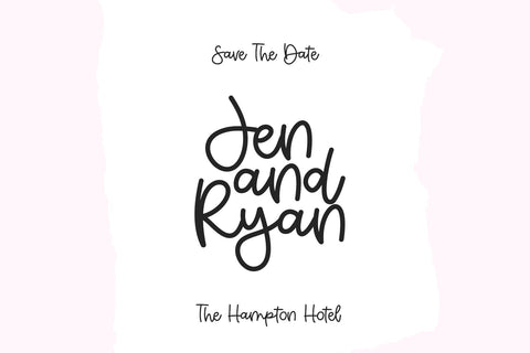 Maple Sugar - Handwritten Script Font Font KA Designs 