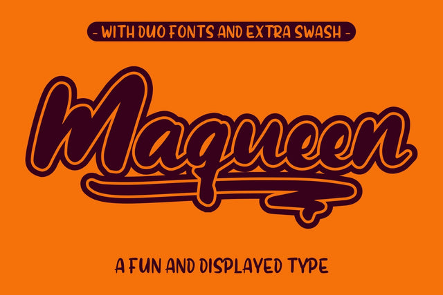 Maqueen Font Garisman Studio 