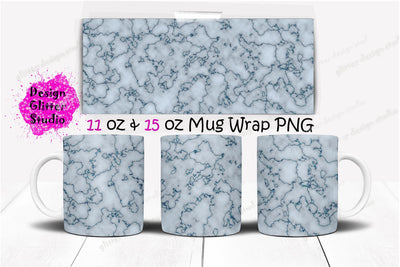 Marble Background Sublimation Designs for Mugs, 11 oz and 15 oz mug press template, Mug Press Design PNG, Digital Full Mug Wrap, Mug PNG Sublimation ArtStudio 
