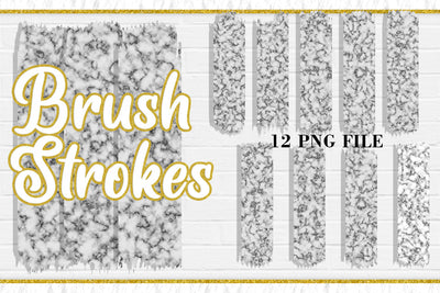 Marble Brush Strokes, PNG Sublimation Design Sublimation artnoy 