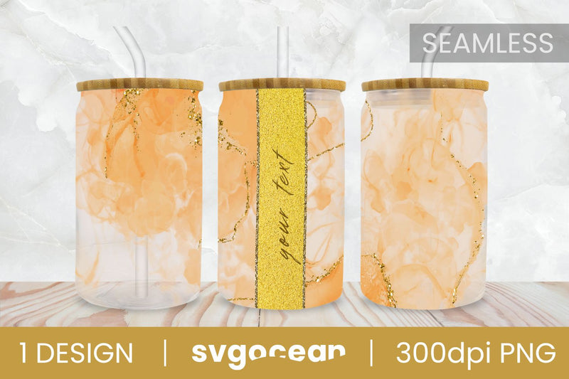 Marble Can Glass Sublimation | Marble Libbey Glass | 16 oz | 20 oz SVG SvgOcean 