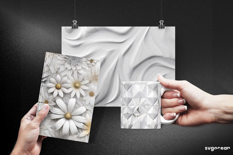 Marble Digital Paper Bundle | Seamless Pattern SVG SvgOcean 