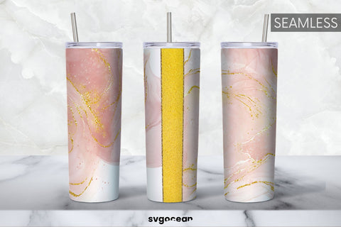 Marble Glitter Tumbler Sublimation | PNG Bundle | Tumbler 20oz Sublimation SvgOcean 