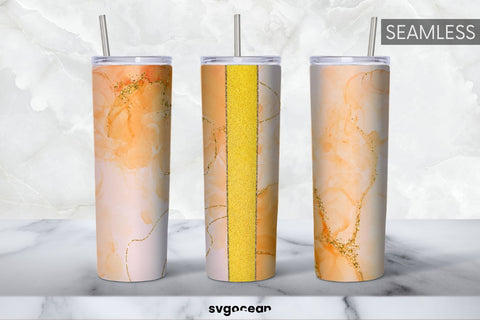 Marble Glitter Tumbler Sublimation | PNG Bundle | Tumbler 20oz Sublimation SvgOcean 