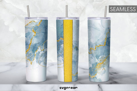 Marble Glitter Tumbler Sublimation | PNG Bundle | Tumbler 20oz Sublimation SvgOcean 
