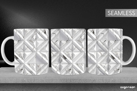 Marble Mug Wrap | 11 oz | Sublimation SVG SvgOcean 