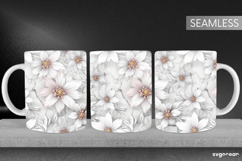 Marble Mug Wrap | 11 oz | Sublimation SVG SvgOcean 