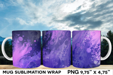 Marble Mug Wrap, Sublimation mug wrap bundle Sublimation Natasha Prando 