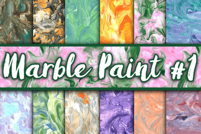 Marble Paint Textures - Set 1 Sublimation Old Market 