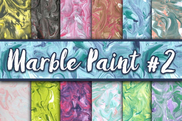 Marble Paint Textures - Set 2 Sublimation Old Market 