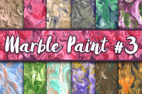 Marble Paint Textures - Set 3 Sublimation Old Market 
