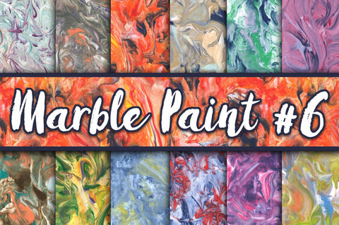 Marble Paint Textures - Set 6 Sublimation Old Market 