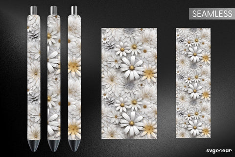 Marble Pen Wraps | Sublimation Bundle SVG SvgOcean 