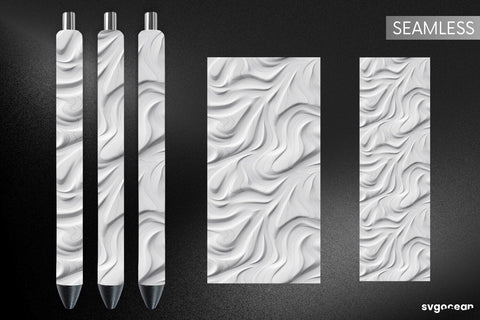Marble Pen Wraps | Sublimation Bundle SVG SvgOcean 