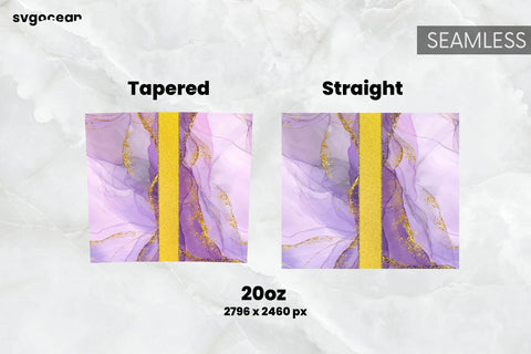 Marble Tumbler Design | PNG Bundle | Tumbler 20oz Sublimation SvgOcean 