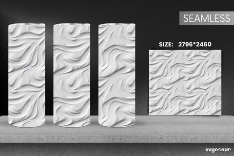 Marble Tumbler Wrap | Skinny 20 oz | Sublimation SVG SvgOcean 