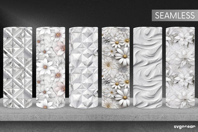 Marble Tumbler Wrap | Skinny 20 oz | Sublimation SVG SvgOcean 