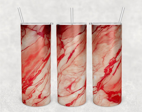 Marble Tumbler Wraps Bundle, 20 Oz Skinny Tumbler Colorful Marble Sublimation Designs, Seamless Marble PNG, 5 Designs Sublimation HappyDesignStudio 