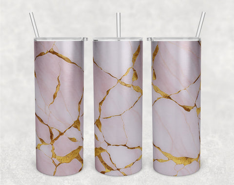 Marble Tumbler Wraps Bundle, 20 Oz Skinny Tumbler Colorful Marble Sublimation Designs, Seamless Marble PNG, 5 Designs Sublimation HappyDesignStudio 