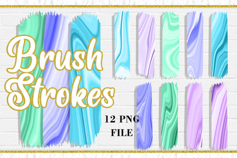 Marble wave Brush Strokes, PNG Sublimation Design Sublimation artnoy 